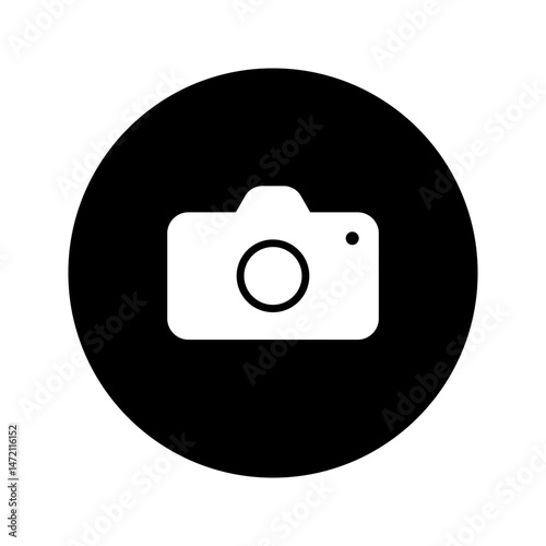 Camera icon set camera photo snapshot capture photo shutter flash digital app minimalist symbol modern outline vector icon graphics flat style
