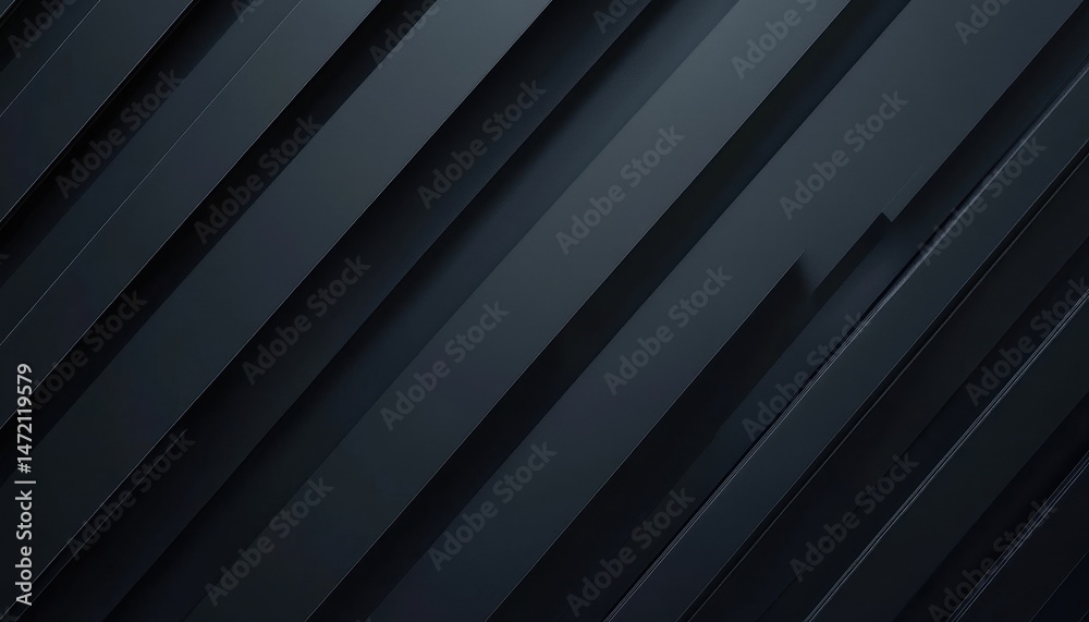Obraz premium Dark Gray Diagonal Lines Abstract Background Texture