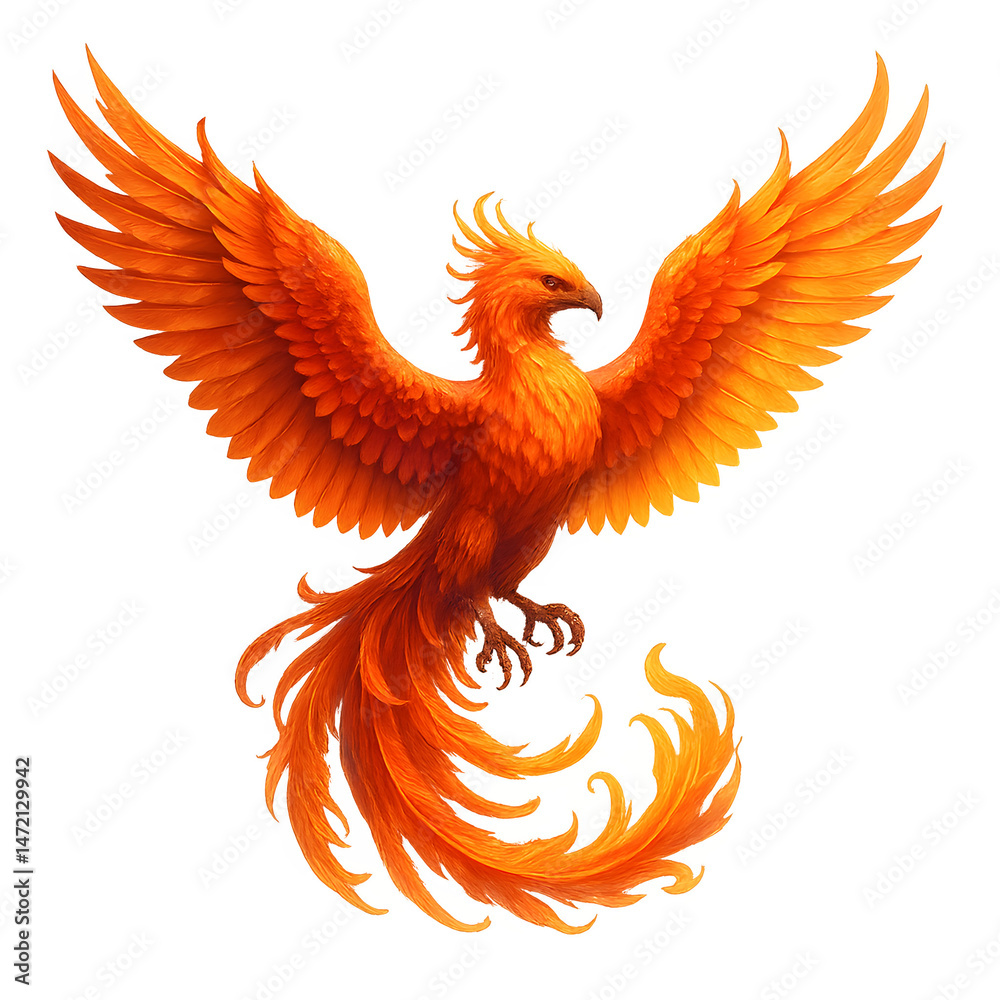 Obraz premium Phoenix in Flight