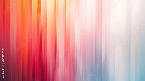 Vibrant vertical stripes of soft colors creating a dynamic abstract background.