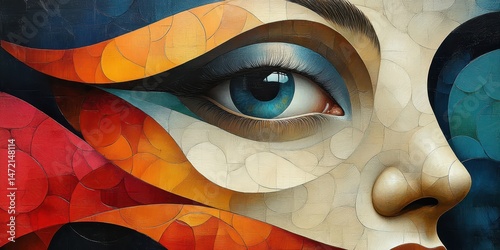 Fantastic abstract surreal imagery