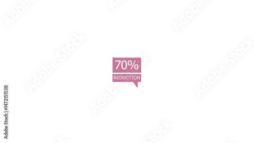 70% reduction