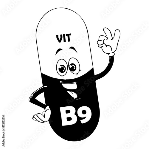  vitamin B9 Icon