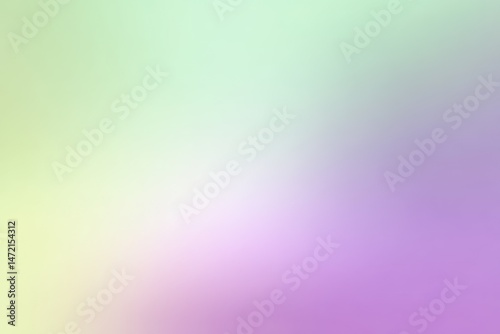 Soft, pastel color gradient background design. photo