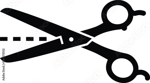 Versatile Vector Scissors Cut, Edit, Design Icon