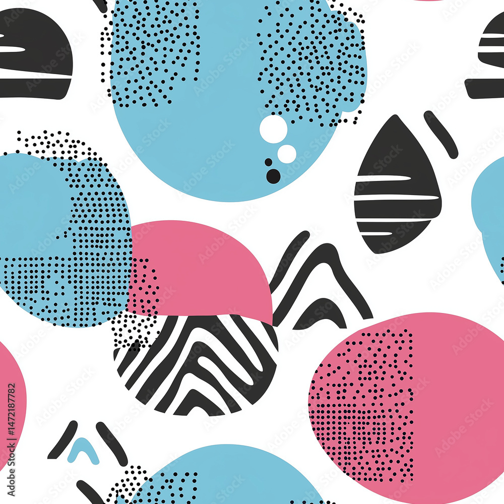 Fototapeta premium vector illustration of an abstract pattern