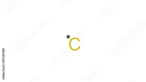 Centigrade icon motion