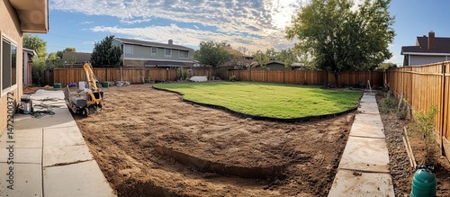 Wallpaper Mural Backyard Under Construction Torontodigital.ca