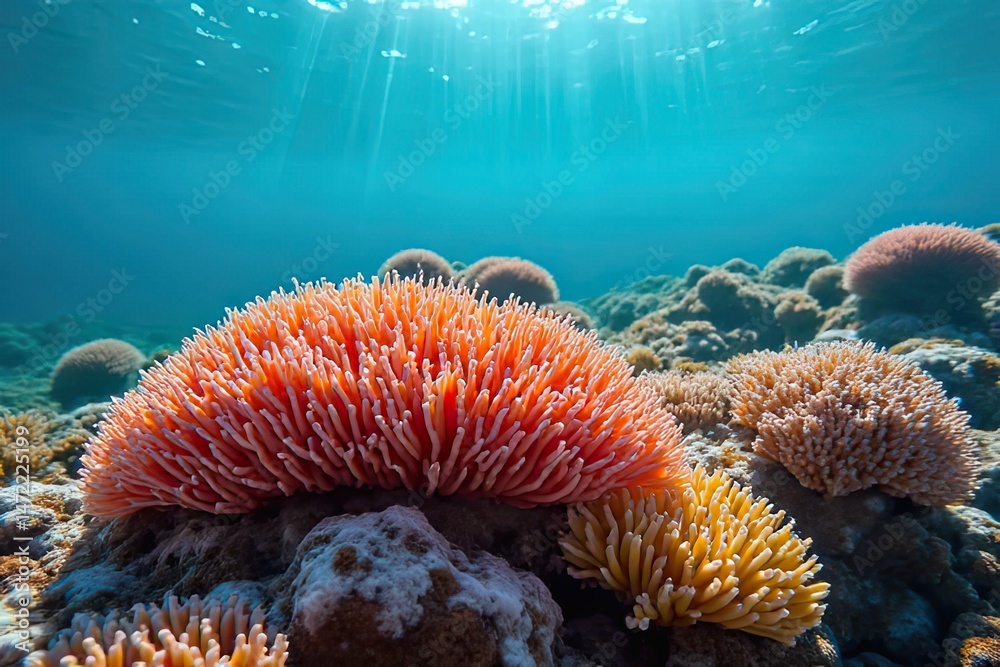 Fototapeta premium Vivid Ocean Coral Reef Photography