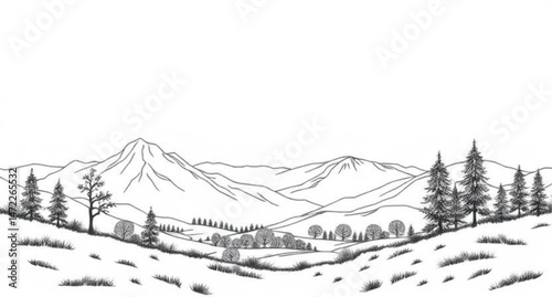 drown landscape art 