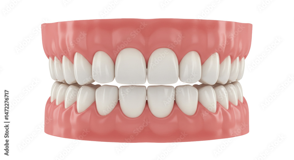 Obraz premium Isolated Dentures