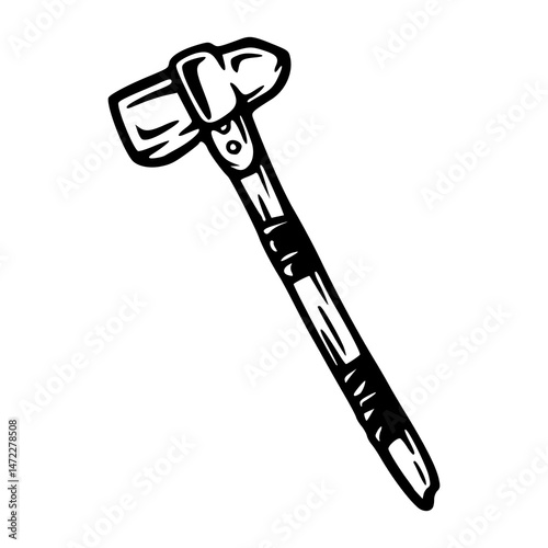 tomahawk axe vector illustration