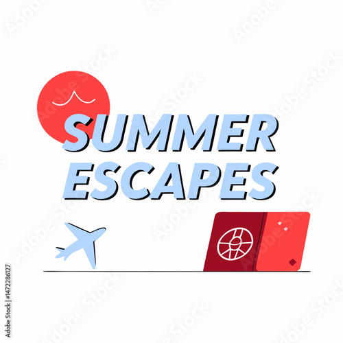Summer escapes travel adventures vacation destinations relaxation scenic views dream getaways