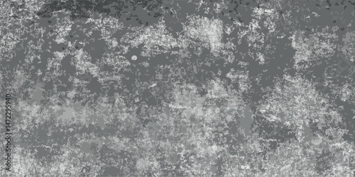 Abstract texture that resembles a weathered, industrial concrete wall. dark gray tones with irregular white patches and distressed rough texture. Concrete wall with rough texture.