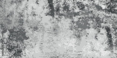 Abstract texture that resembles a weathered, industrial concrete wall. dark gray tones with irregular white patches and distressed rough texture. Concrete wall with rough texture.