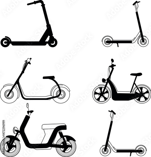 Kick Scooter Icon