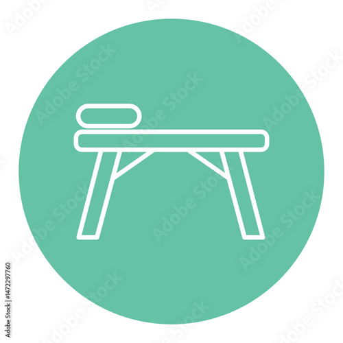 Massage table