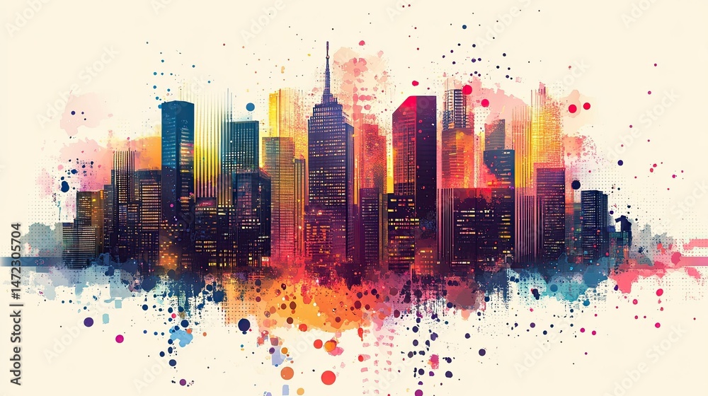 Fototapeta premium Create engaging promotional materials with premium illustrations.