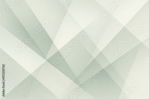 Abstract tight pastel soft pale dusty green sage grey white abstract pattern background. Geometric shape. Line stripe angle facet triangle fold. Color gradient. Noise grain. Business. Design. Minimal.