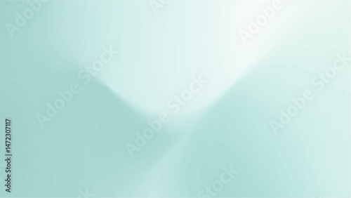  Abstract light sky blue soft pale dusty green sage grey white abstract pattern background. Geometric shape. Line stripe angle facet triangle fold. Color gradient. Noise grain. Business.