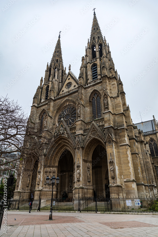 Obraz premium Sainte-Clotilde, Paris