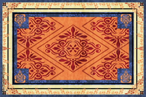 A tribute to ancient civilizations, showcasing timeless geometric designs passed through generations.
