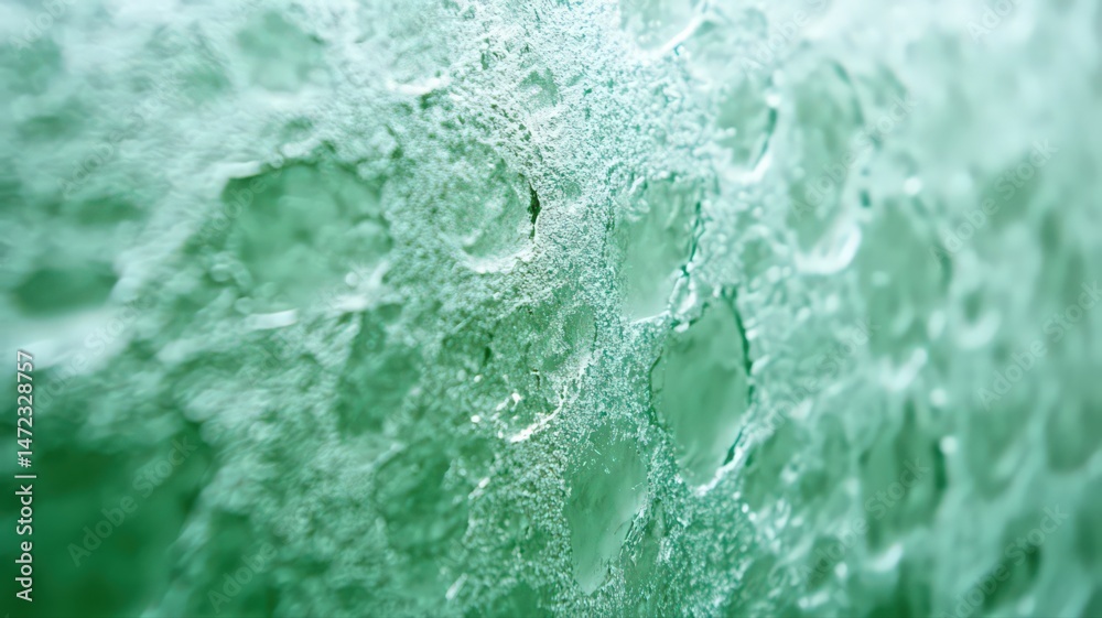 Soft Focus Abstract Green Water Droplets Texture Soft Focus Abstract Green Water Droplets Texture