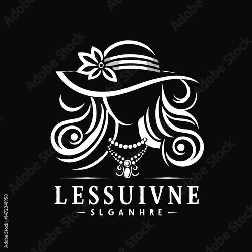 Luxury Girl Black Logo
