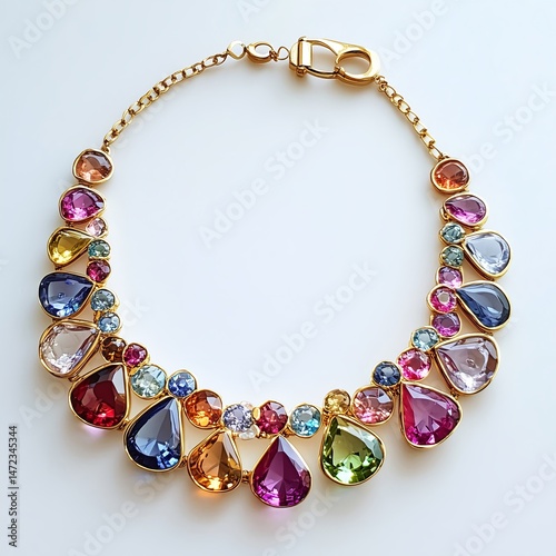 Colorful Gemstone Jewelry: Elegant Necklaces, Statement Bracelets & Multicolored Fashion Accessories