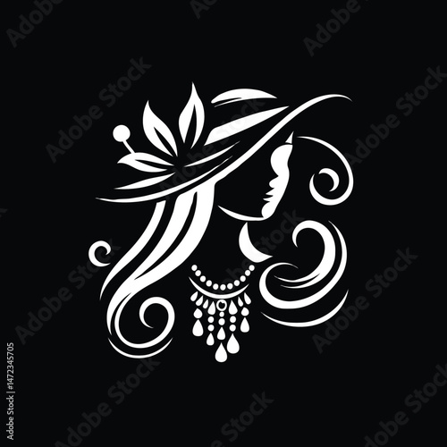 Luxury Girl Black Logo