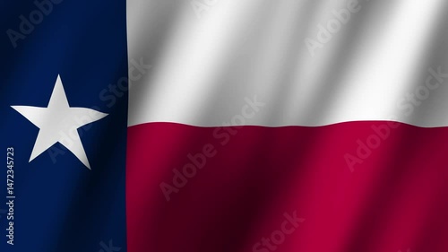 Texas flag waving proudly in the breeze, a symbol of Texas pride and American freedom
