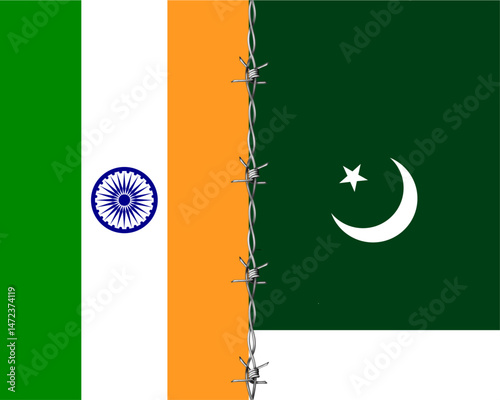 india-pakistan-border-flags-barbed-wire-separation.
