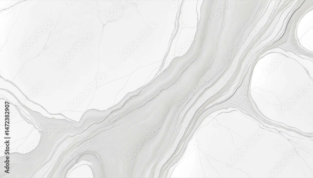 Obraz premium Ethereal Gray Swirls Surface