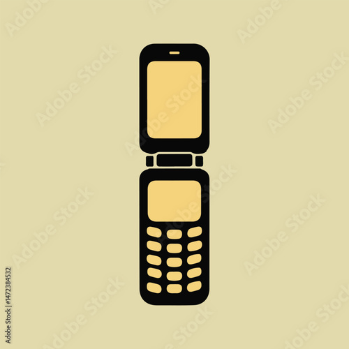 vector illustration of a mobile phone