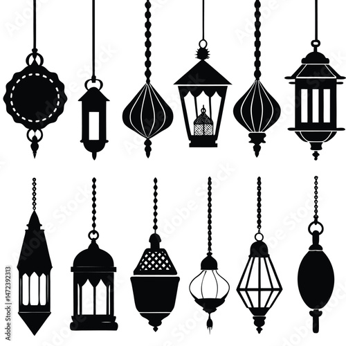 chandelier vector illustration
