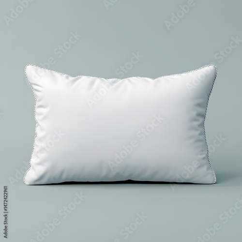 Comfortable Soft White Pillow for Sleeping or Relaxing A Great Home Decor Addition