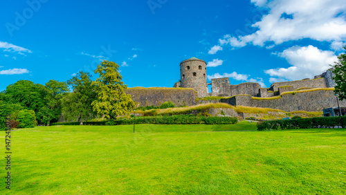 Obraz na płótnie Festung Bohus in Schweden w salonie