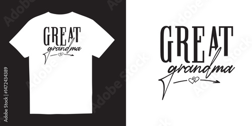Great grandma tshirt design, Grandma SVG tshirt design, grandmother svg png, Cut Files for Cricut, grandparents day, Happy Mother Day
