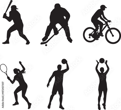 Sport Silhouette SVG – All-Around Athletic Vector Design

Fitness & Training SVG – Clipart for Active Lifestyle Projects

Athlete Vector Bundle – Perfect for Team Sports & Solo Events

Sports Activity