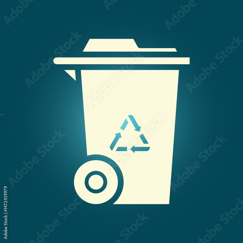 Trash trendy artwork glorious abstract vector illustration colorful useful design