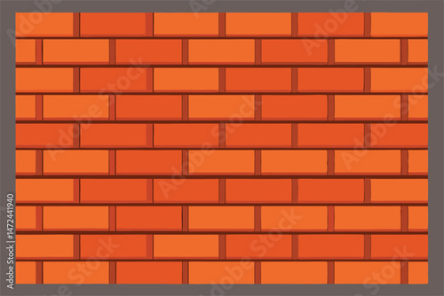 vector illustration of brick wall texture  .eps