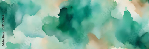 abstract blue background with water