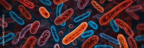 blood cells flowing through vein
