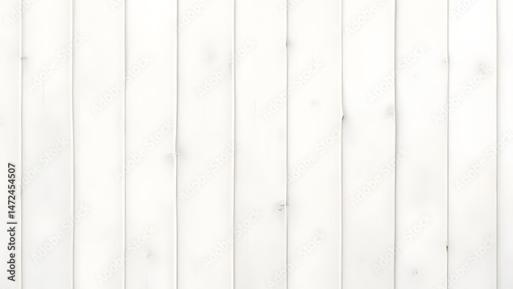 Fototapeta premium Bleached straight bamboo planks, whitewash finish, Japandi style, seamless texture, neutral lighting.
