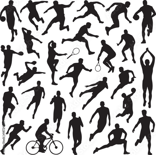 Sport Silhouette SVG – All-Around Athletic Vector Design

Fitness & Training SVG – Clipart for Active Lifestyle Projects

Athlete Vector Bundle – Perfect for Team Sports & Solo Events

Sports Activity