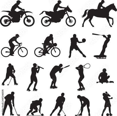Sport Silhouette SVG – All-Around Athletic Vector Design

Fitness & Training SVG – Clipart for Active Lifestyle Projects

Athlete Vector Bundle – Perfect for Team Sports & Solo Events

Sports Activity