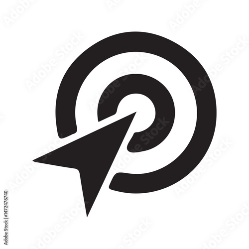 vector illustration of an arrow icon