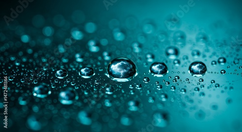 Wallpaper Mural Water Drops with Lightning Reflections Torontodigital.ca