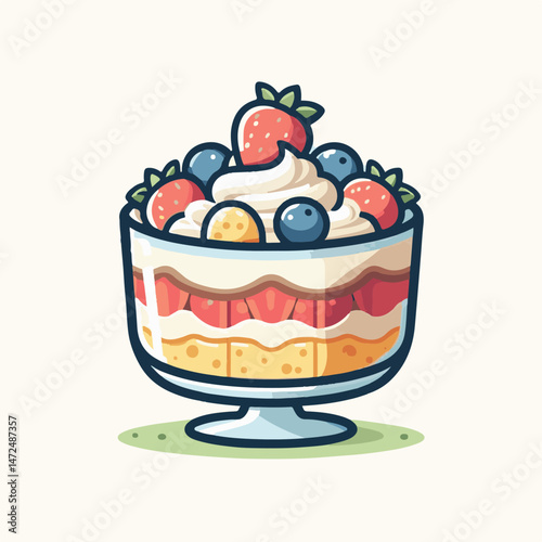 dessert, food, sweet, trifle, biscuit, cake, homemade, cream, delicious, gourmet, whipped, layered, glass, mousse, recipe, pudding, parfait, portion, tasty, white, pastry, summer, background, fresh, f