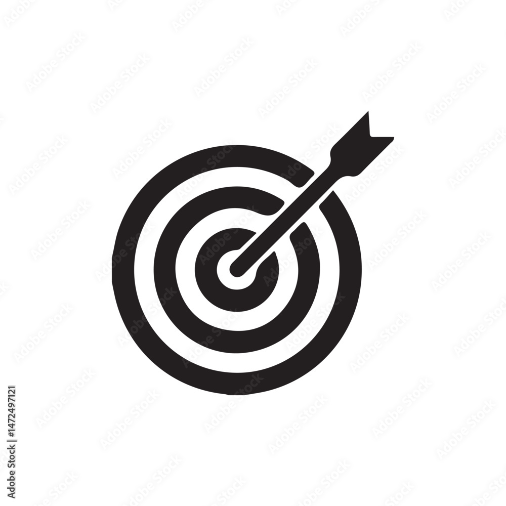 target and arrow target and arrow